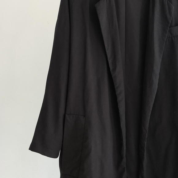 Zara Open draped front Light Blazer - Picture 7 of 9